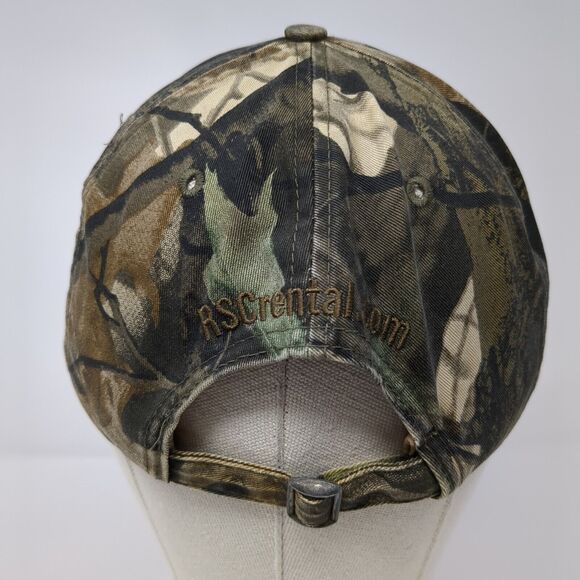 RSC Equipment Rental Slideback Hat Camouflage OSFA Embroidered 6 Panel Cotton - Picture 6 of 9